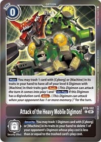 Attack of the Heavy Mobile Digimon! (Event Pack 5) - X Record - Digimon Card Game card