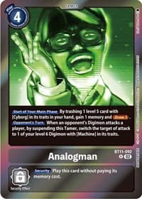 Analogman (Event Pack 5) - Dimensional Phase - Digimon Card Game card