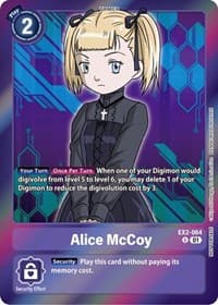 Alice McCoy (Event Pack 5) - Digital Hazard - Digimon Card Game card