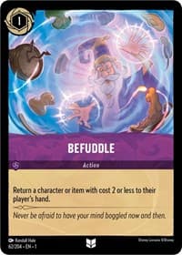 Befuddle - The First Chapter - Disney Lorcana card