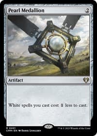 Pearl Medallion - Commander Masters - Magic: The Gathering card
