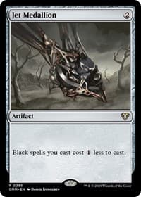 Jet Medallion - Commander Masters - Magic: The Gathering card