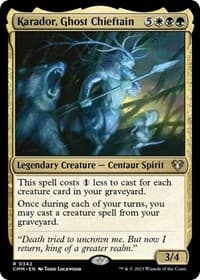 Karador, Ghost Chieftain - Commander Masters - Magic: The Gathering card