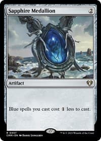 Sapphire Medallion - Commander Masters - Magic: The Gathering card