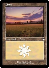 Plains (439) (Retro Frame) - Commander Masters - Magic: The Gathering card