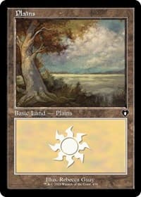 Plains (438) (Retro Frame) - Commander Masters - Magic: The Gathering card