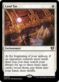 Land Tax - Commander Masters - Magic: The Gathering card