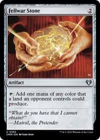 Fellwar Stone - Commander Masters - Magic: The Gathering card