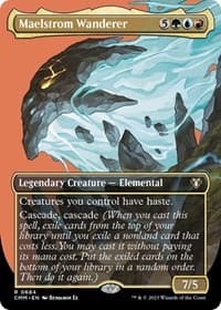 Maelstrom Wanderer (Borderless) - Commander Masters - Magic: The Gathering card