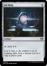 Sol Ring - Commander Masters - Magic: The Gathering card