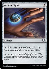 Arcane Signet - Commander Masters - Magic: The Gathering card