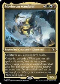 Maelstrom Wanderer (Foil Etched) - Commander Masters - Magic: The Gathering card