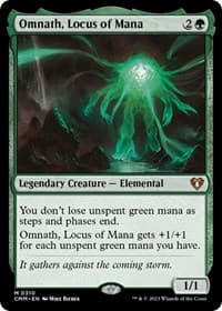 Omnath, Locus of Mana - Commander Masters - Magic: The Gathering card