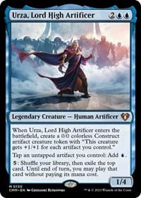 Urza, Lord High Artificer - Commander Masters - Magic: The Gathering card