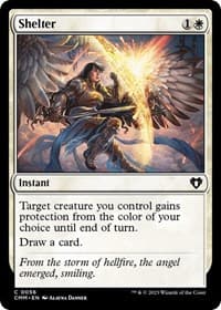 Shelter - Commander Masters - Magic: The Gathering card