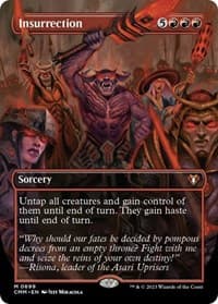 Insurrection (Borderless) - Commander Masters - Magic: The Gathering card