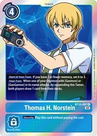 Thomas H. Norstein - Versus Royal Knights - Digimon Card Game card