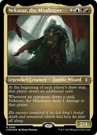 Nekusar, the Mindrazer (Foil Etched) - Commander Masters - Magic: The Gathering card