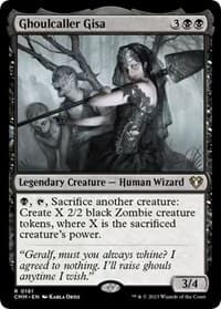 Ghoulcaller Gisa - Commander Masters - Magic: The Gathering card