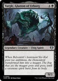 Yargle, Glutton of Urborg - Commander Masters - Magic: The Gathering card