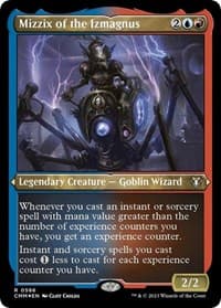 Mizzix of the Izmagnus (Foil Etched) - Commander Masters - Magic: The Gathering card