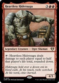 Heartless Hidetsugu - Commander Masters - Magic: The Gathering card