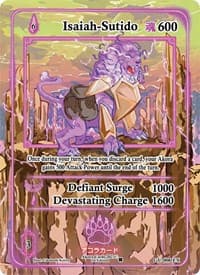 Isaiah-Sutido (Extended Art) - Grordhelm Uprising [1st Edition] - Akora TCG card