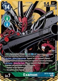 Examon (Alternate Art) - Versus Royal Knights - Digimon Card Game card