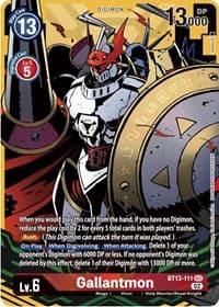Gallantmon (Alternate Art) - Versus Royal Knights - Digimon Card Game card