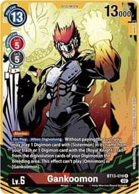 Gankoomon (Alternate Art) - Versus Royal Knights - Digimon Card Game card