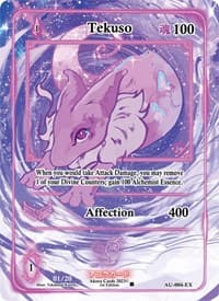 Tekuso (Extended Art) (Serial Numbered) - Afelium Unleashed [1st Edition] - Akora TCG card