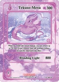 Tekuso-Mesu (Holo) - Afelium Unleashed [1st Edition] - Akora TCG card