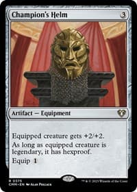 Champion's Helm - Commander Masters - Magic: The Gathering card