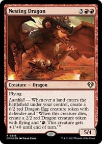 Nesting Dragon - Commander Masters - Magic: The Gathering card