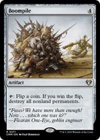 Boompile - Commander Masters - Magic: The Gathering card