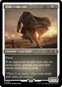 Alms Collector (Foil Etched) - Commander Masters - Magic: The Gathering card