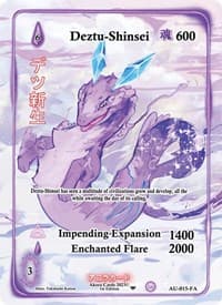 Deztu-Shinsei (Full Art) - Afelium Unleashed [1st Edition] - Akora TCG card