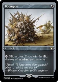 Boompile (Foil Etched) - Commander Masters - Magic: The Gathering card