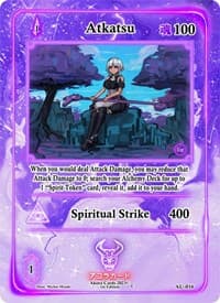 Atkatsu - Afelium Unleashed [1st Edition] - Akora TCG card