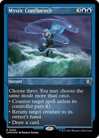 Mystic Confluence (Foil Etched) - Commander Masters - Magic: The Gathering card