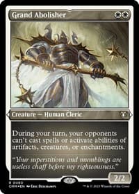 Grand Abolisher (Foil Etched) - Commander Masters - Magic: The Gathering card