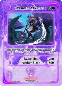 Akuma-Atkatsu - Afelium Unleashed [1st Edition] - Akora TCG card