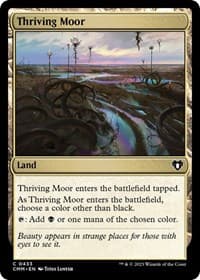 Thriving Moor - Commander Masters - Magic: The Gathering card