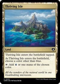 Thriving Isle - Commander Masters - Magic: The Gathering card