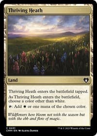 Thriving Heath - Commander Masters - Magic: The Gathering card