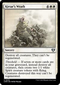 Kirtar's Wrath - Commander Masters - Magic: The Gathering card