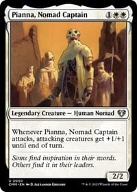 Pianna, Nomad Captain - Commander Masters - Magic: The Gathering card