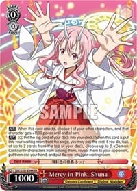 Mercy in Pink, Shuna - That Time I Got Reincarnated as a Slime Vol.3 - Weiss Schwarz card