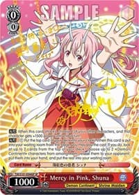 Mercy in Pink, Shuna (SP) - That Time I Got Reincarnated as a Slime Vol.3 - Weiss Schwarz card