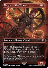 Magus of the Wheel (Borderless) - Commander Masters - Magic: The Gathering card